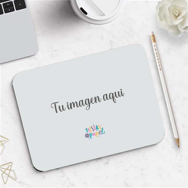 Mouse pad personalizado Fiestas en Papel