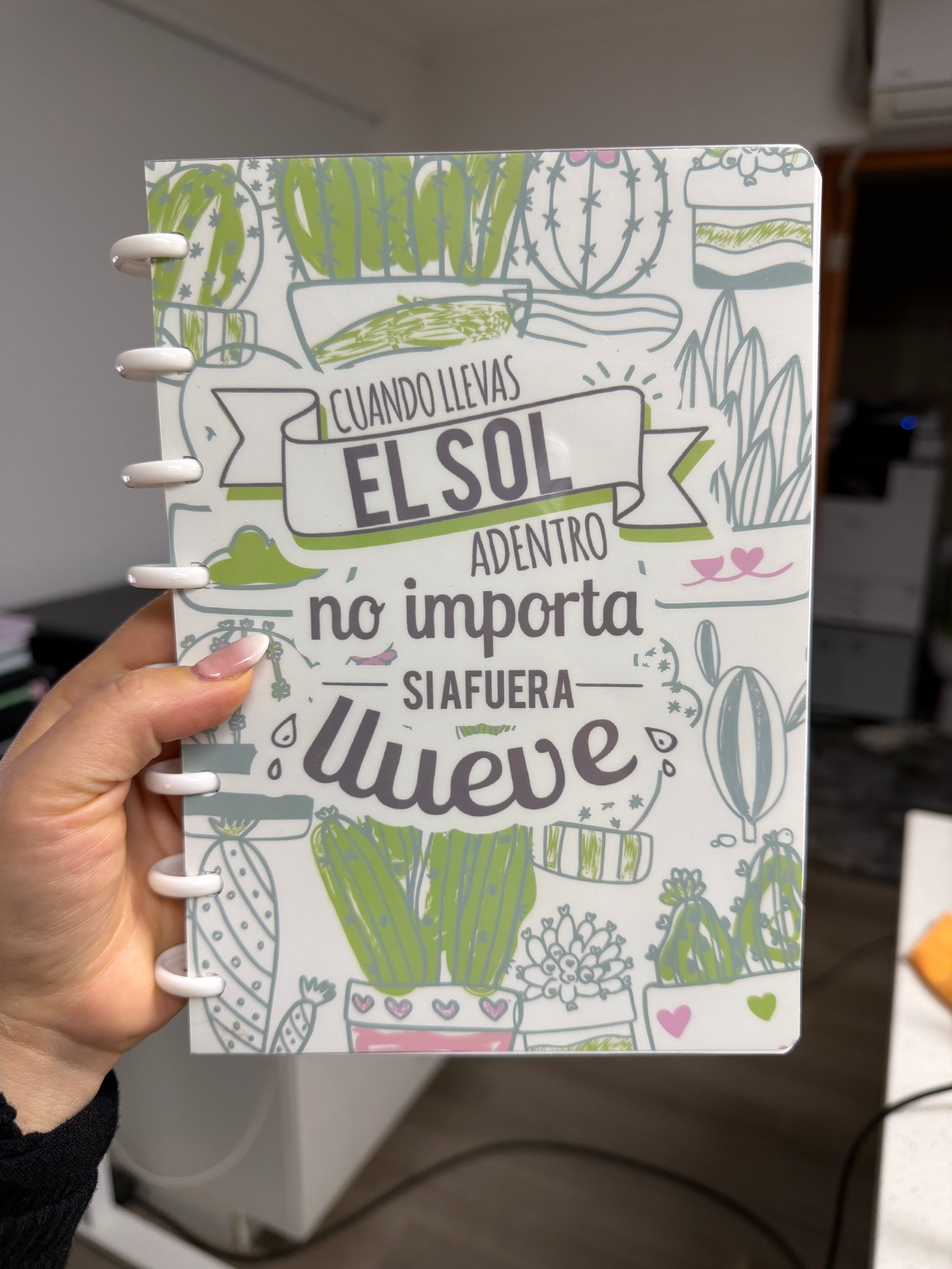 Cuaderno de Discos A5 Personalizado