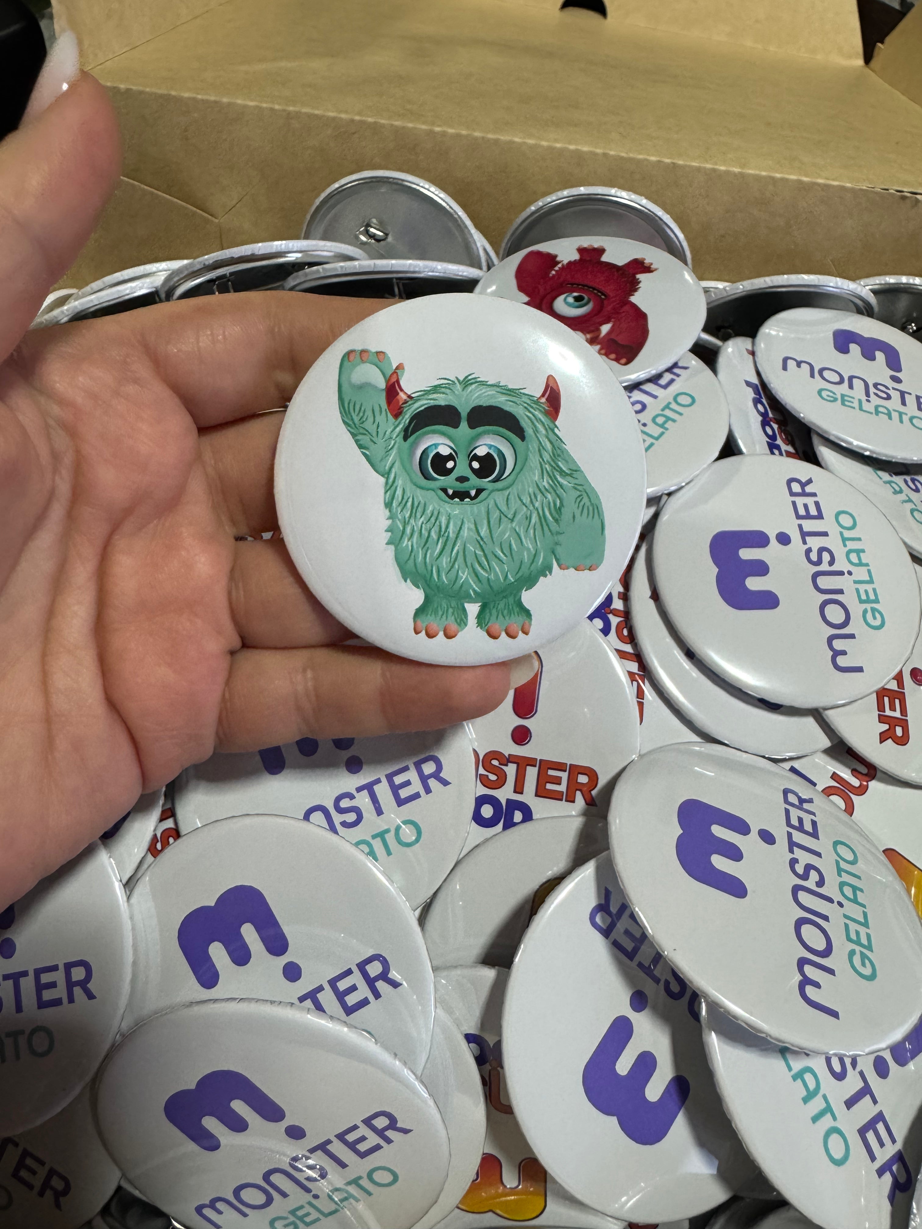 Chapitas Promocionales con Logo
