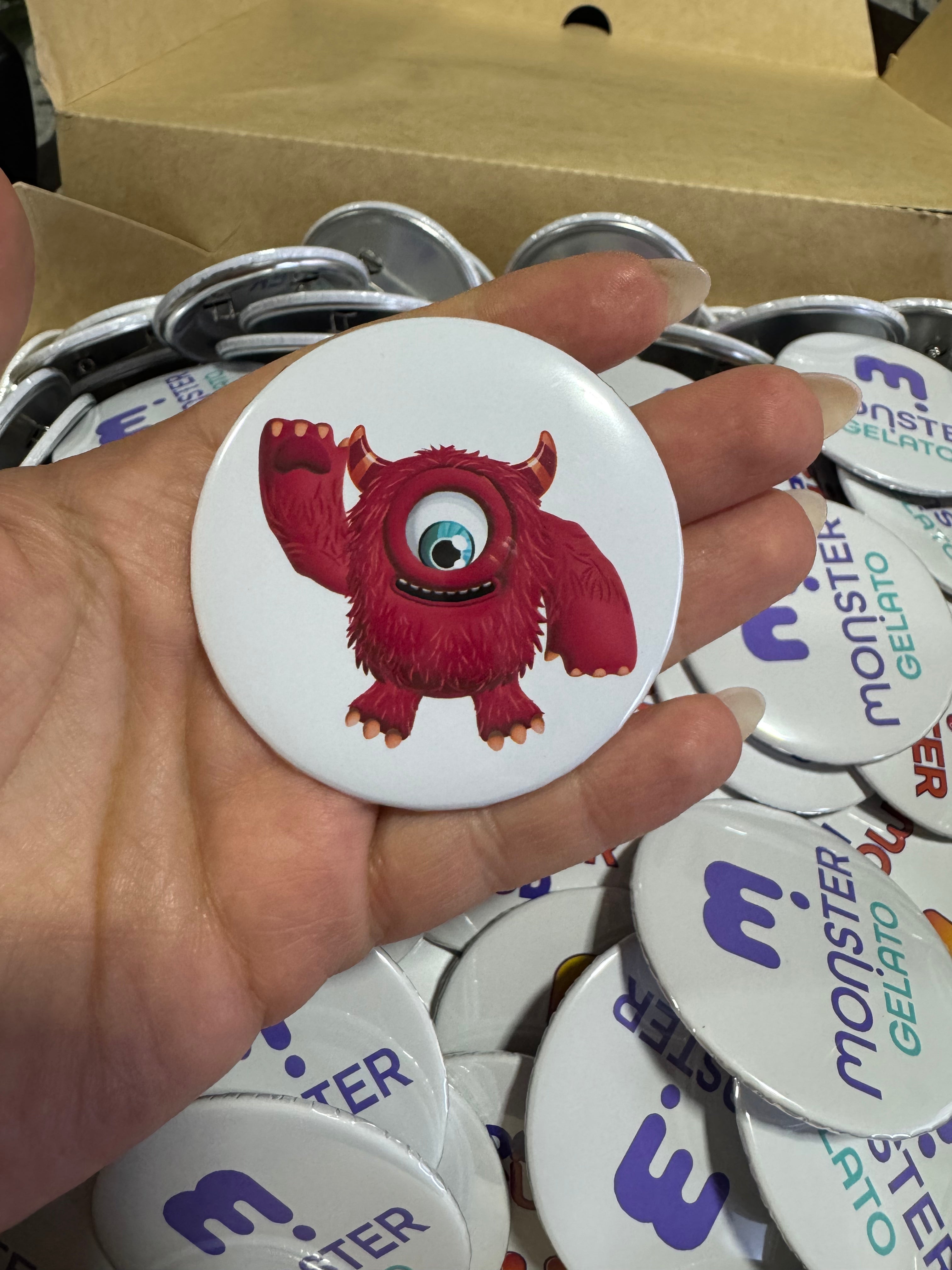 Chapitas Promocionales con Logo