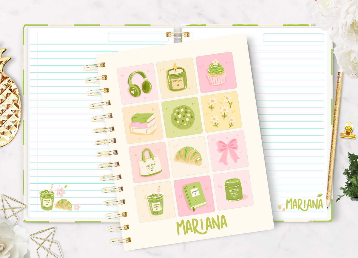 Cuaderno Matcha Lover