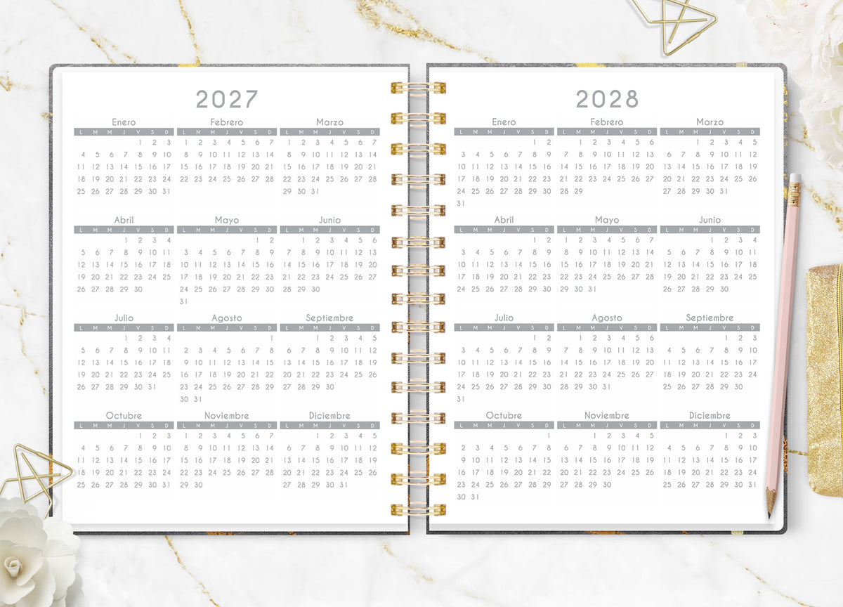 Agenda 2027 Gris Ejecutiva