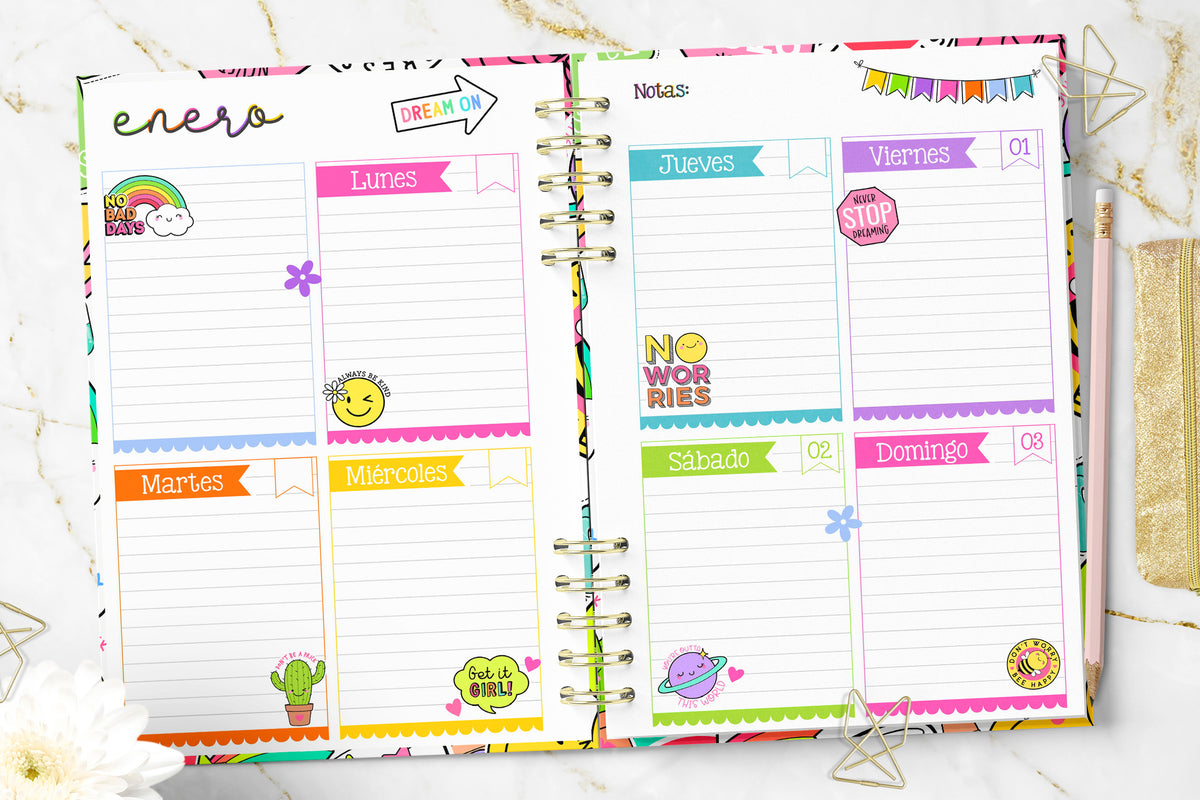 Agenda 2027 Sticker Planner