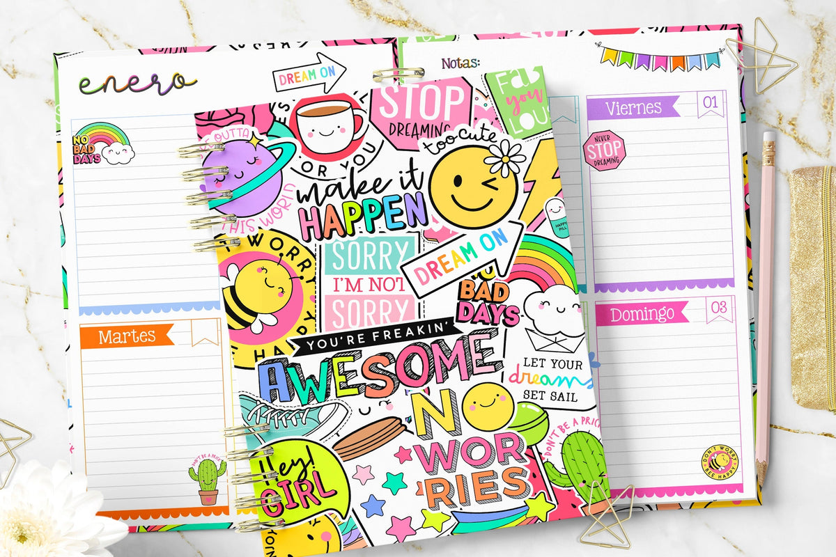 Agenda 2027 Sticker Planner (portada sin nombre)