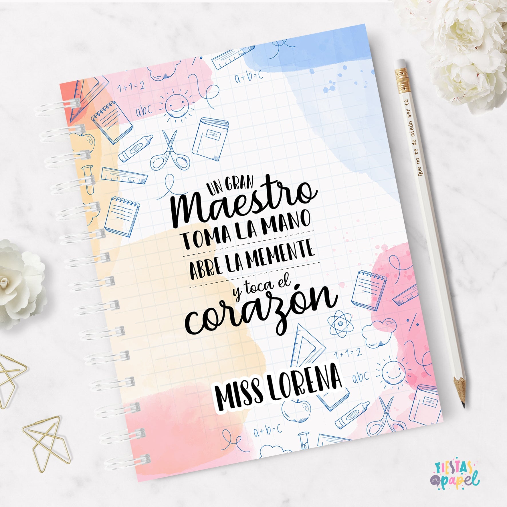 Ideas de regalos personalizados Fiestas en Papel