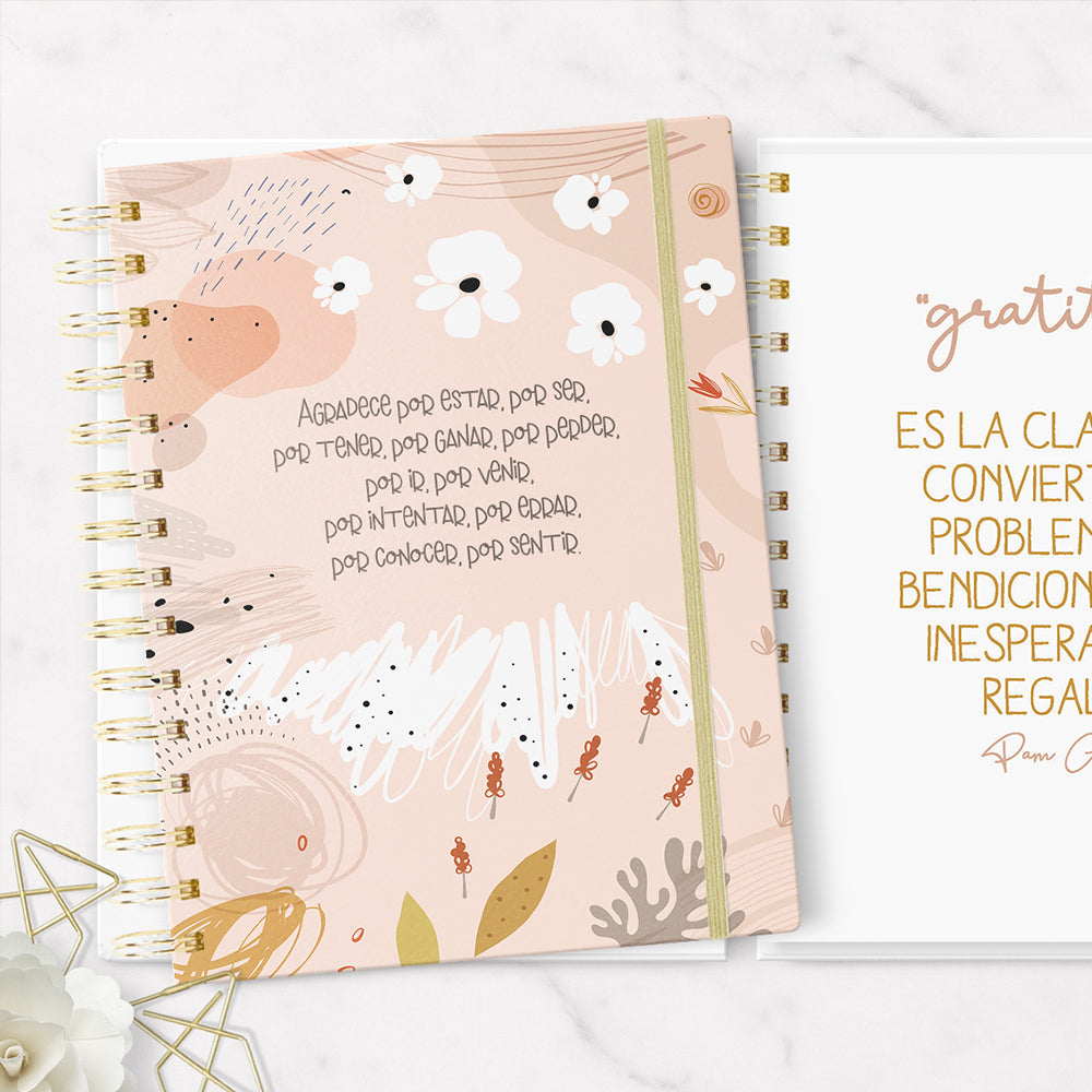 Diario de Gratitud Fiestas en Papel Chile