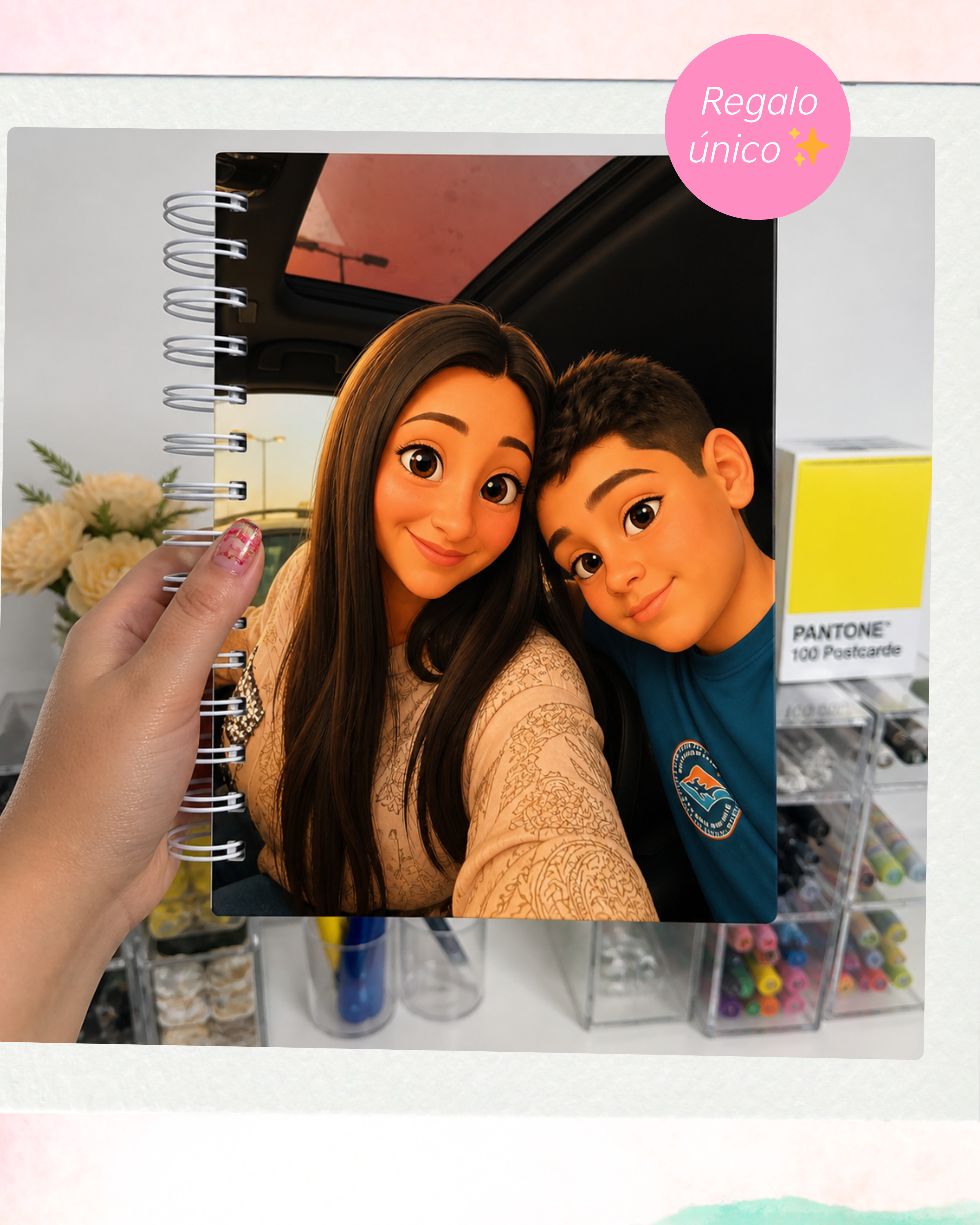 Agenda Personalizada Estilo Pixar