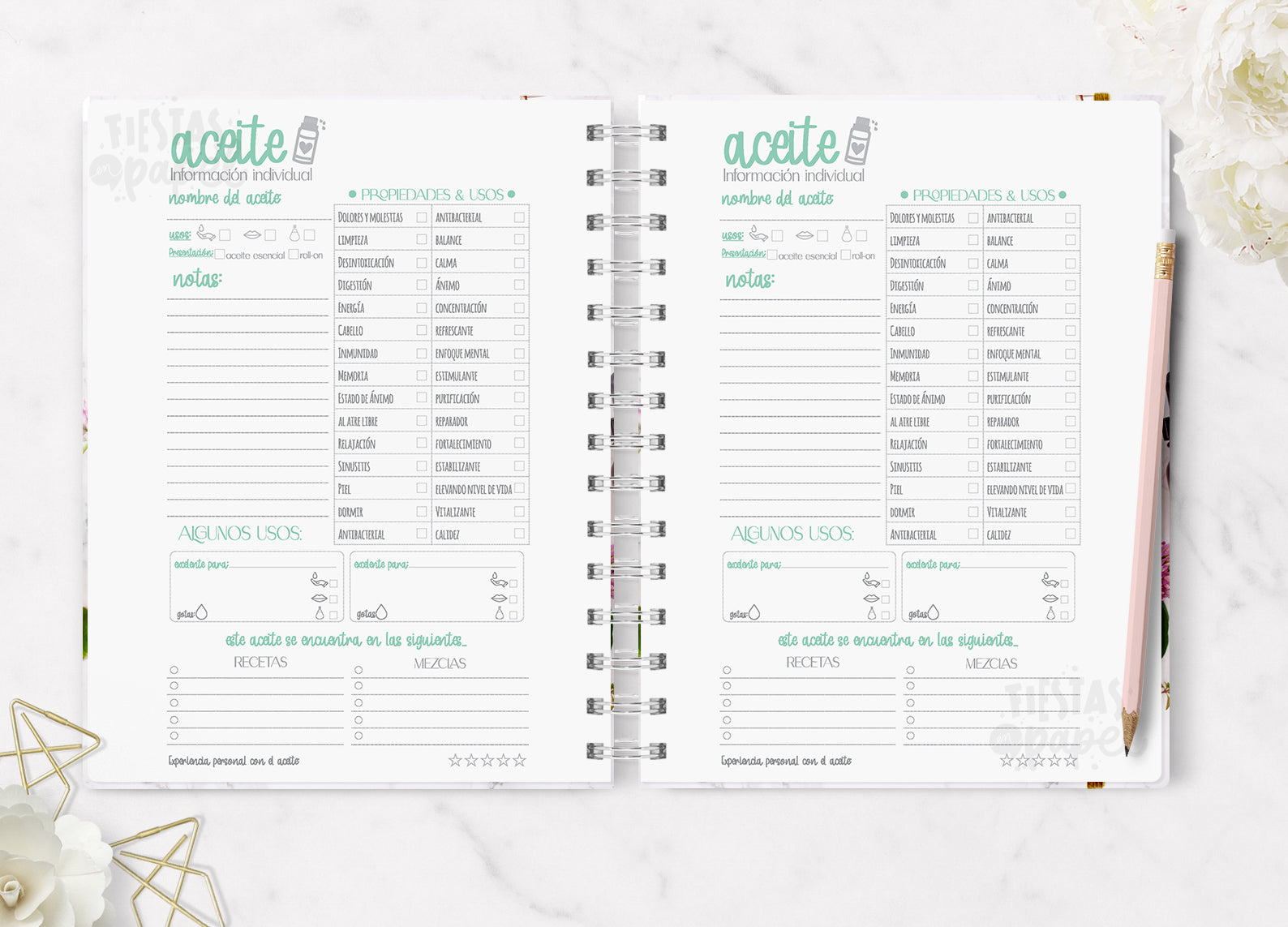 Diario de Aceites Esenciales