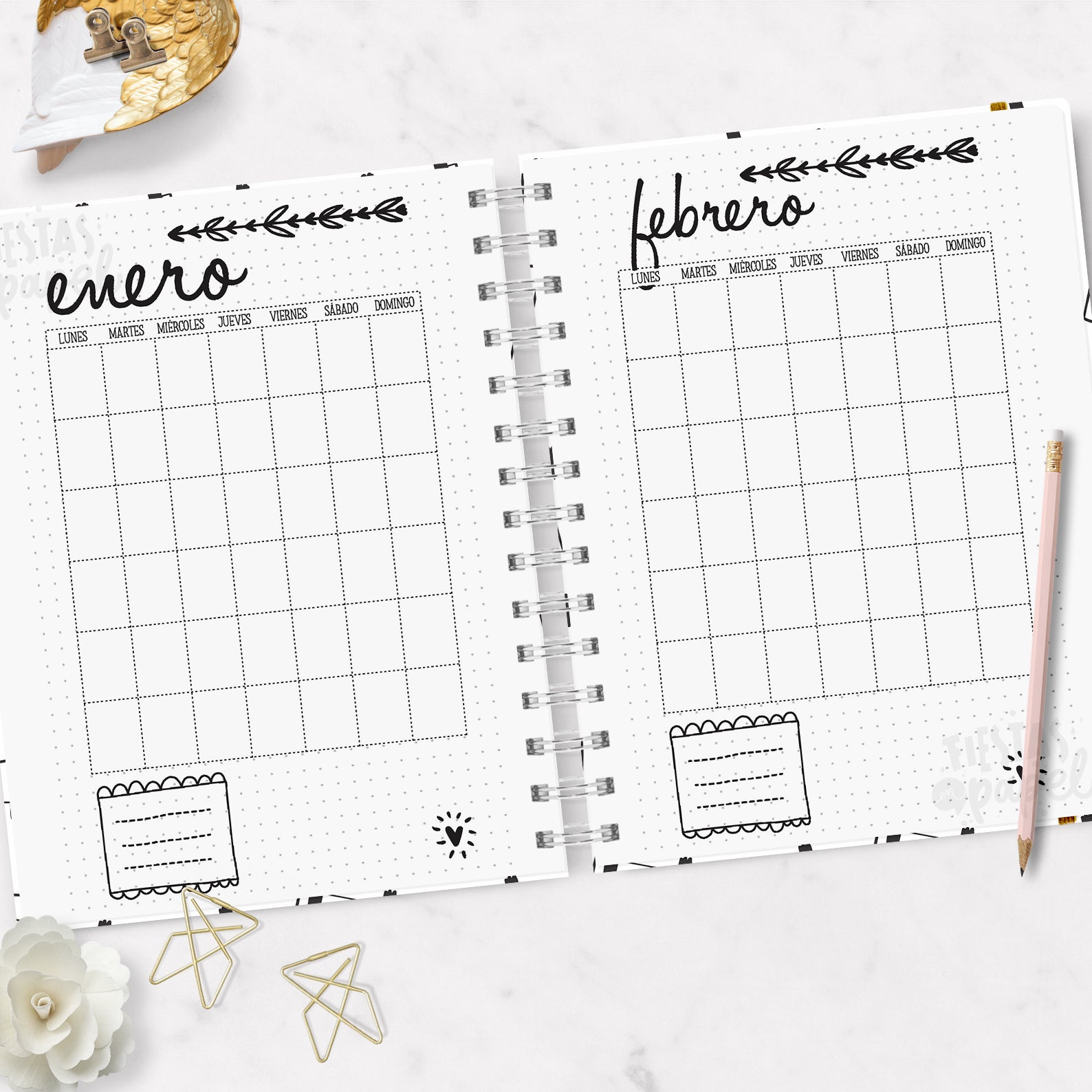 Planner Sin Fecha - Semanal