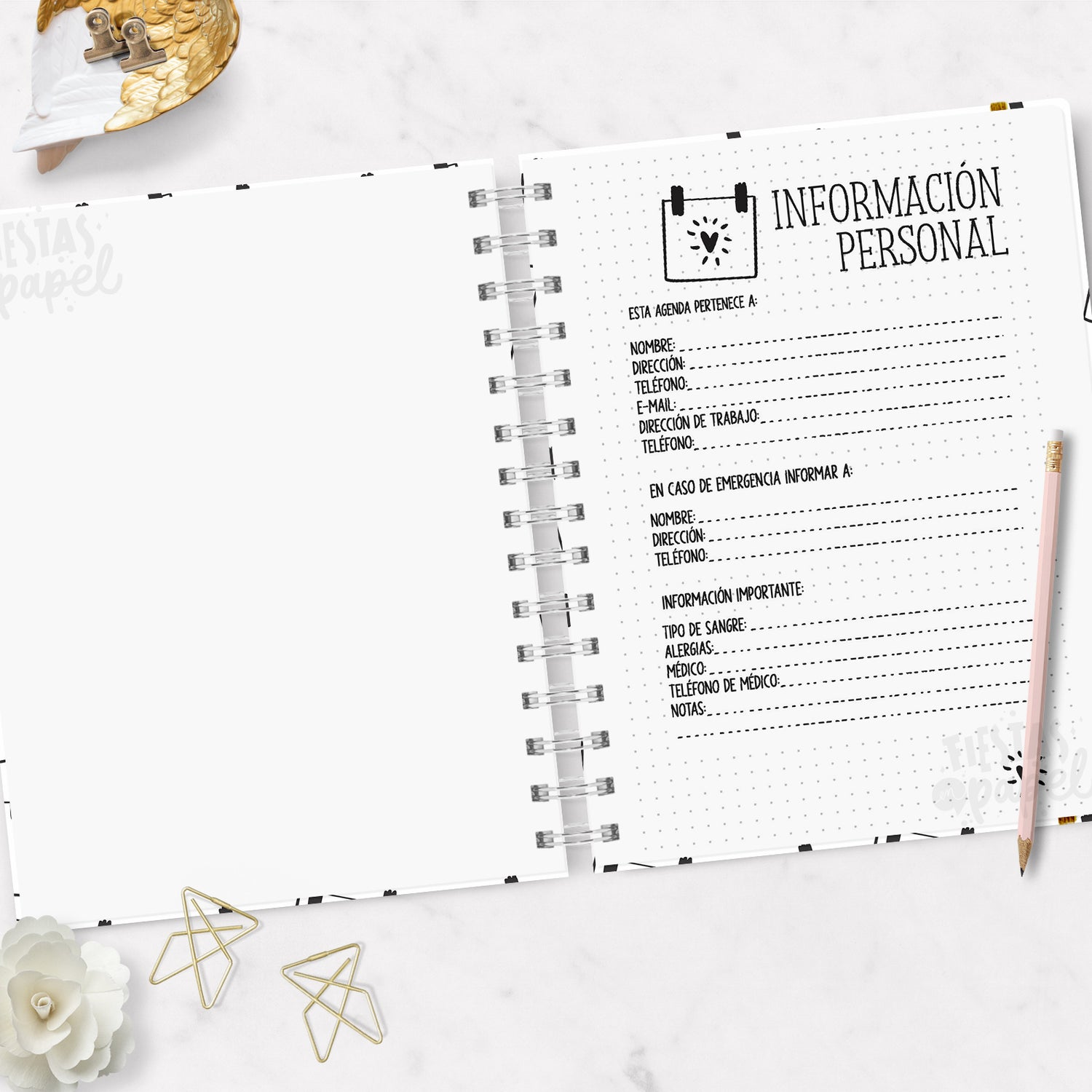 Planner Sin Fecha - Semanal