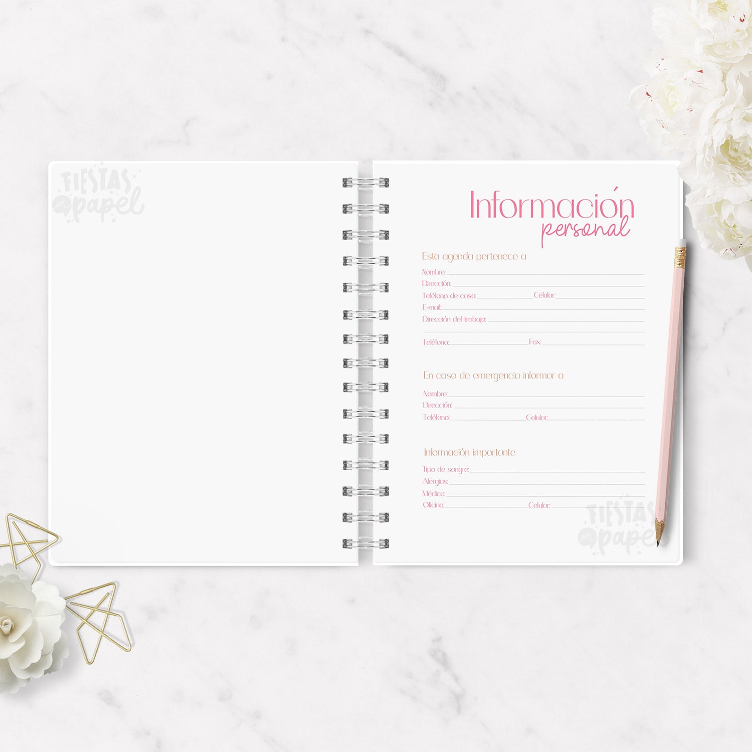 Agenda 2026 Citas Nails & Lashes Diaria