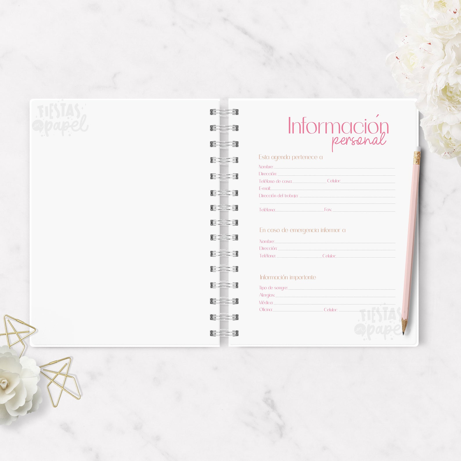 Agenda 2026 Citas Nails & Lashes Diaria