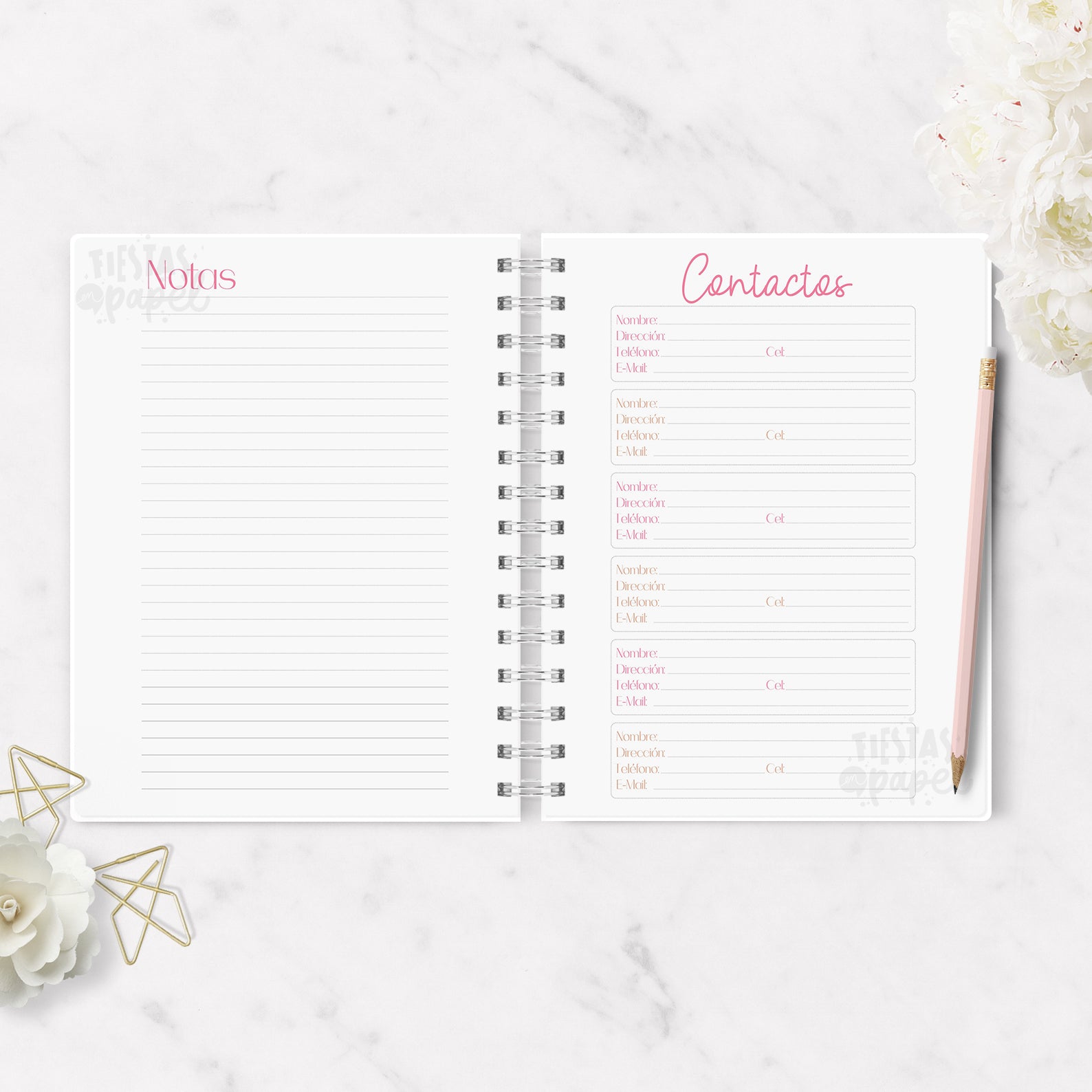 Agenda 2026 Citas Nails & Lashes Diaria