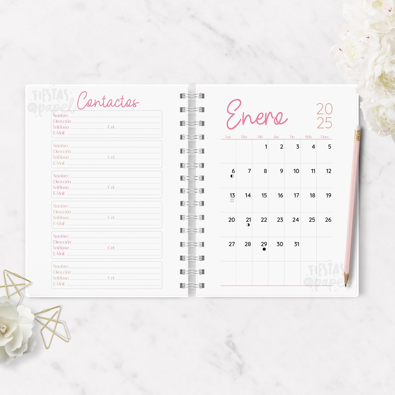 Agenda 2026 Citas Nails & Lashes Diaria