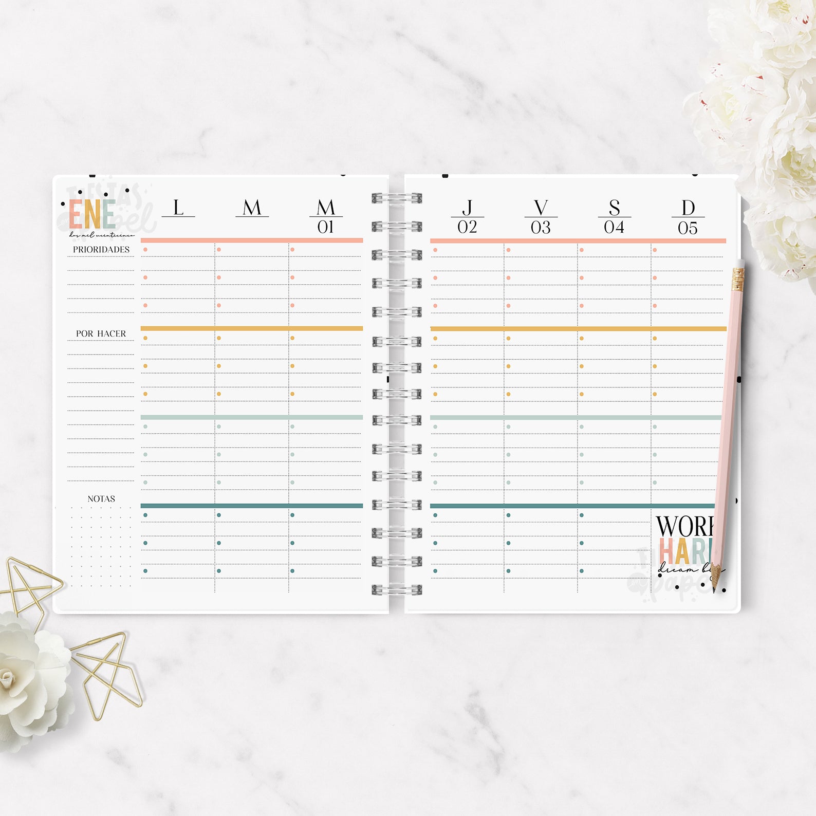 Agenda 2026 Work Hard Dream Big