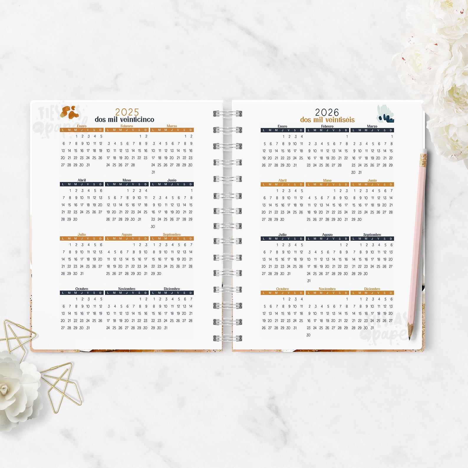 Agenda 2026 Ejecutiva Diaria