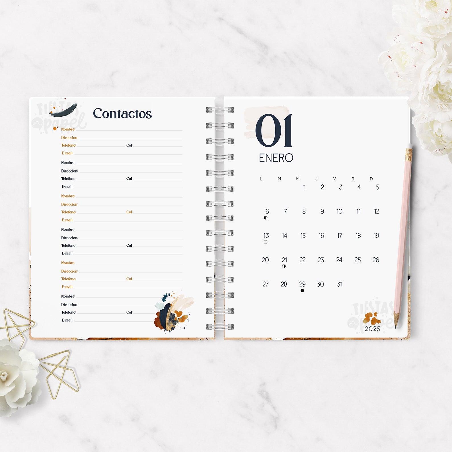 Agenda 2026 Ejecutiva Diaria