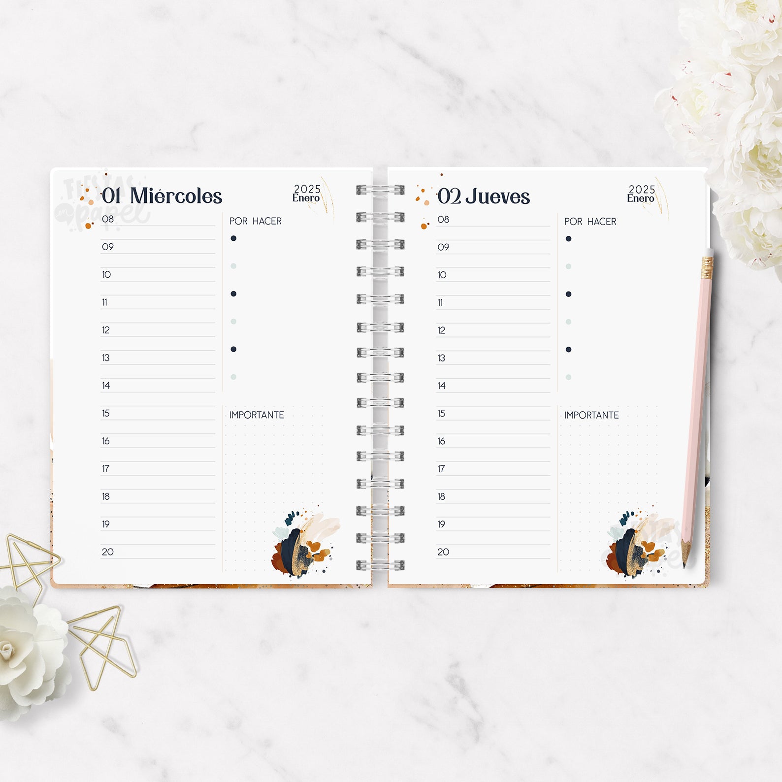 Agenda 2026 Ejecutiva Diaria