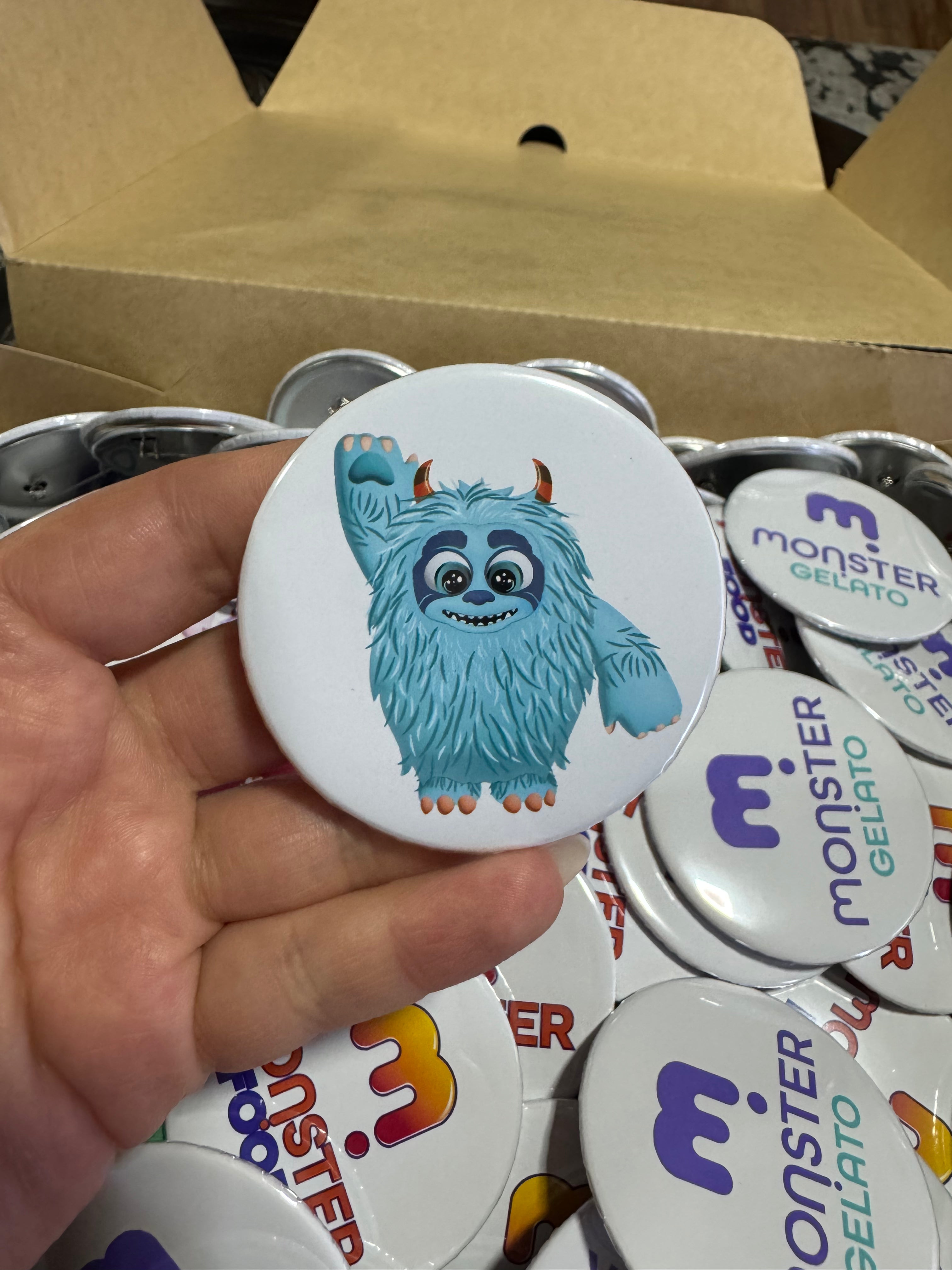 Chapitas Promocionales con Logo