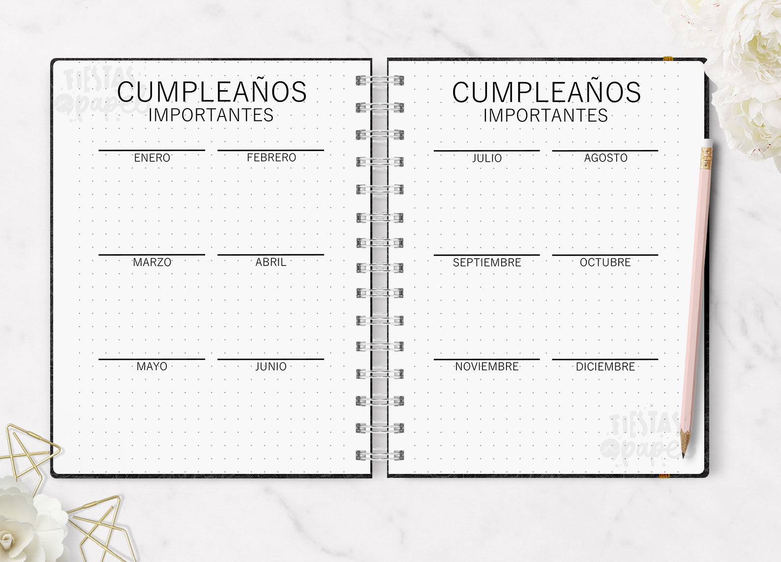 Agenda 2026 Ejecutiva Black