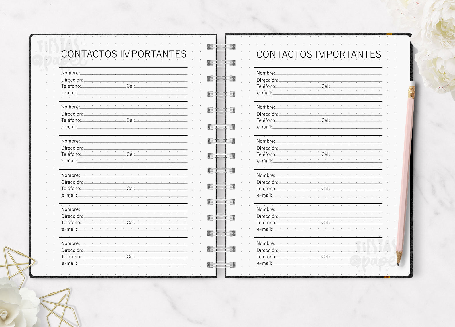 Agenda 2026 Ejecutiva Black