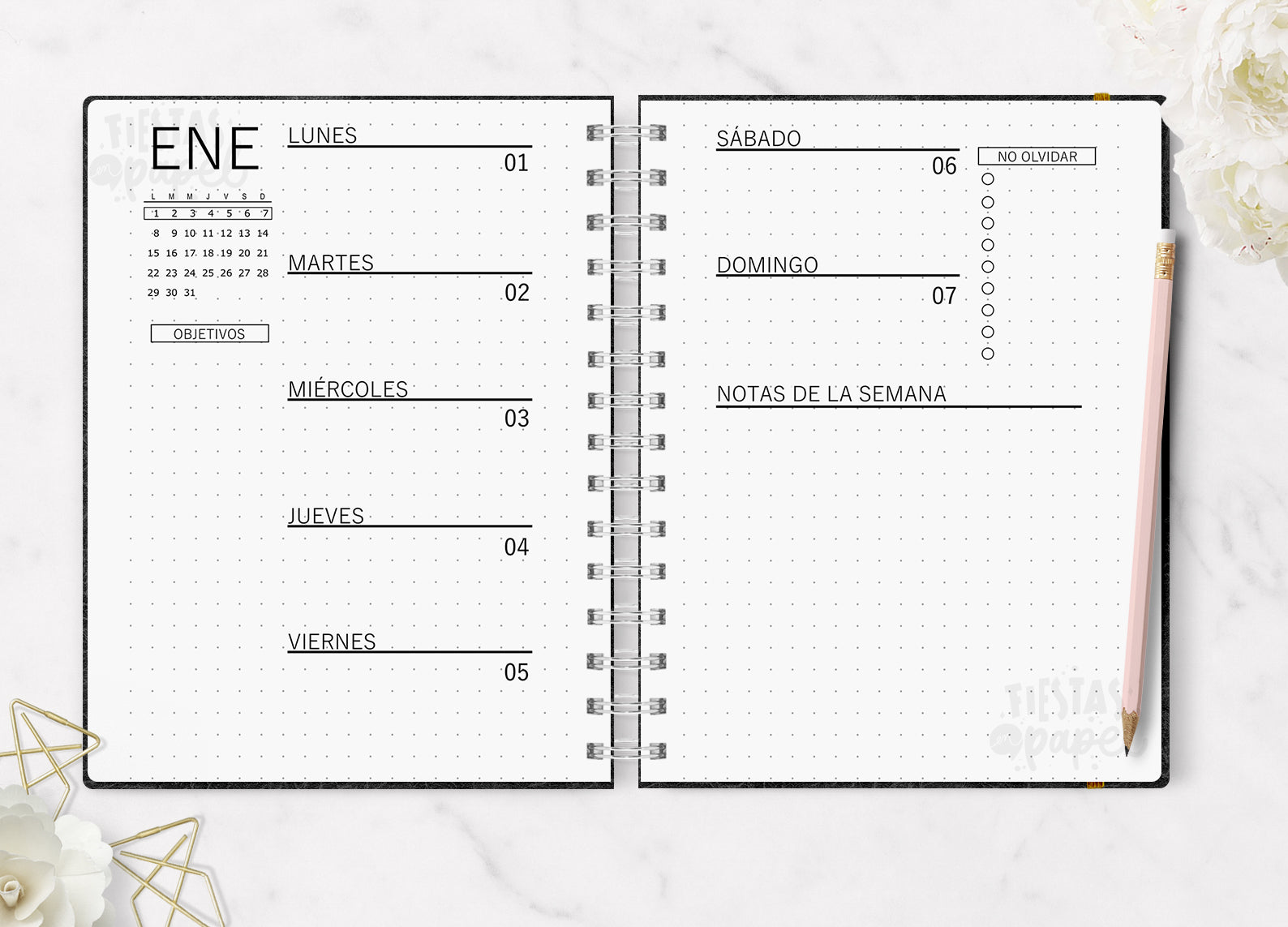 Agenda 2026 Ejecutiva Black