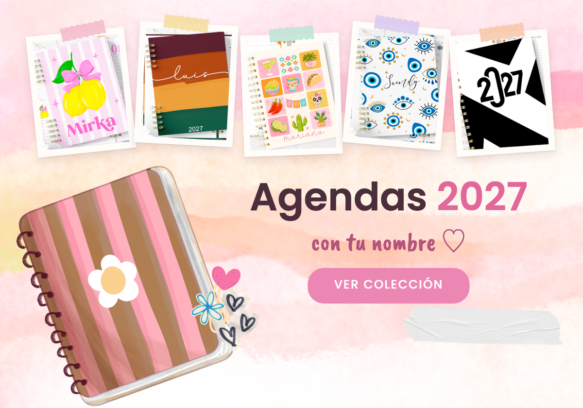 Agendas 2027 con tu nombre