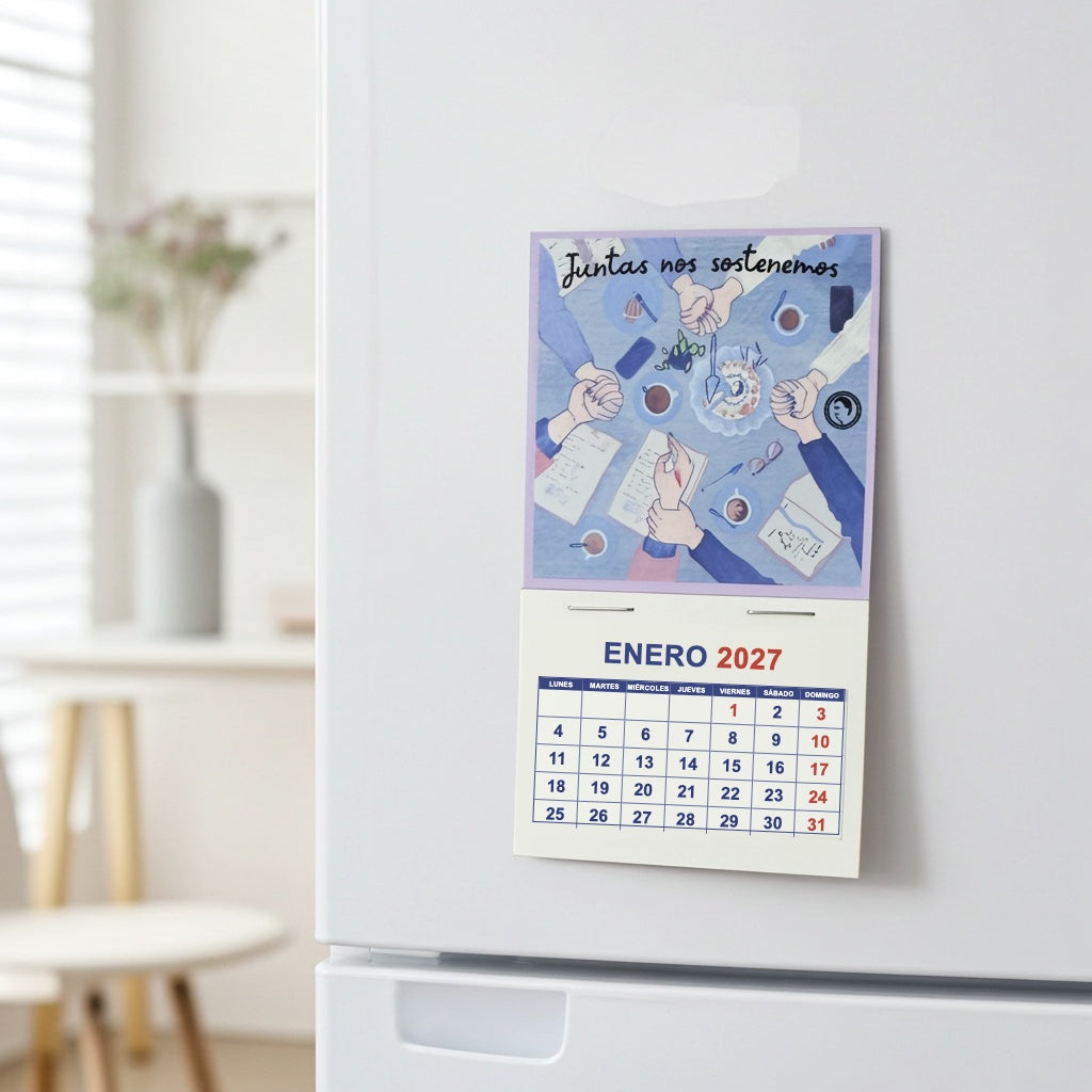 9 calendarios imantados 2027 personalizados