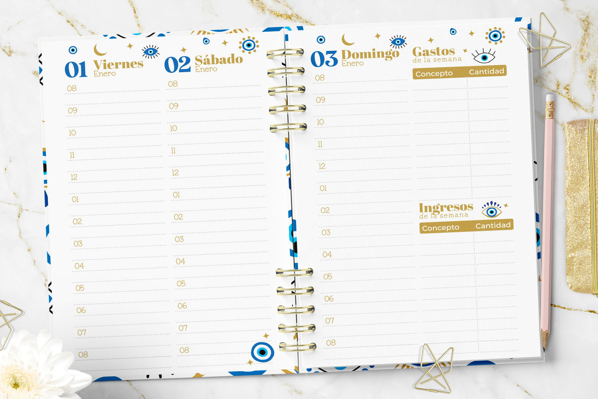 Agenda de Citas 2027 Ojo Turco
