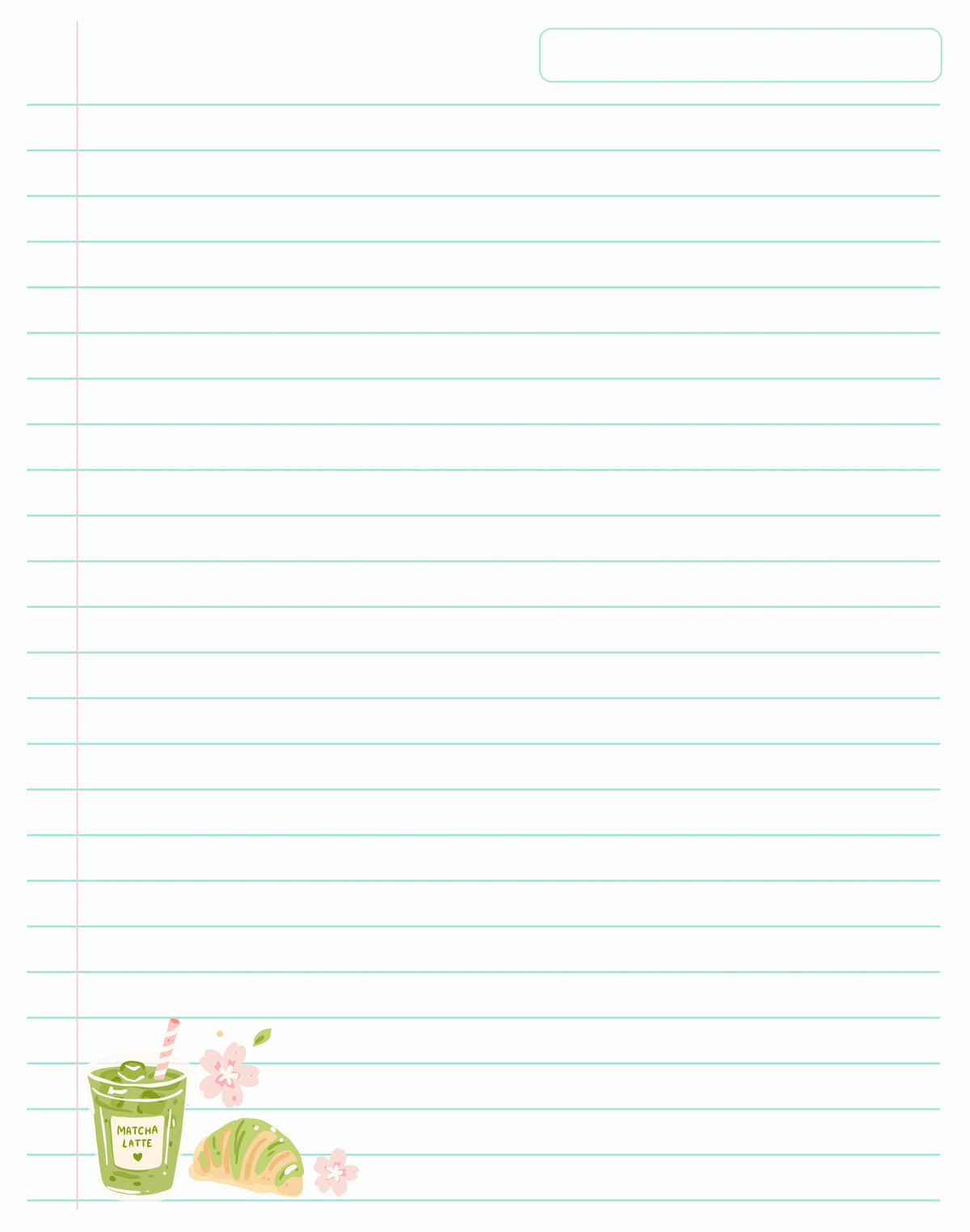 Cuaderno Matcha Lover