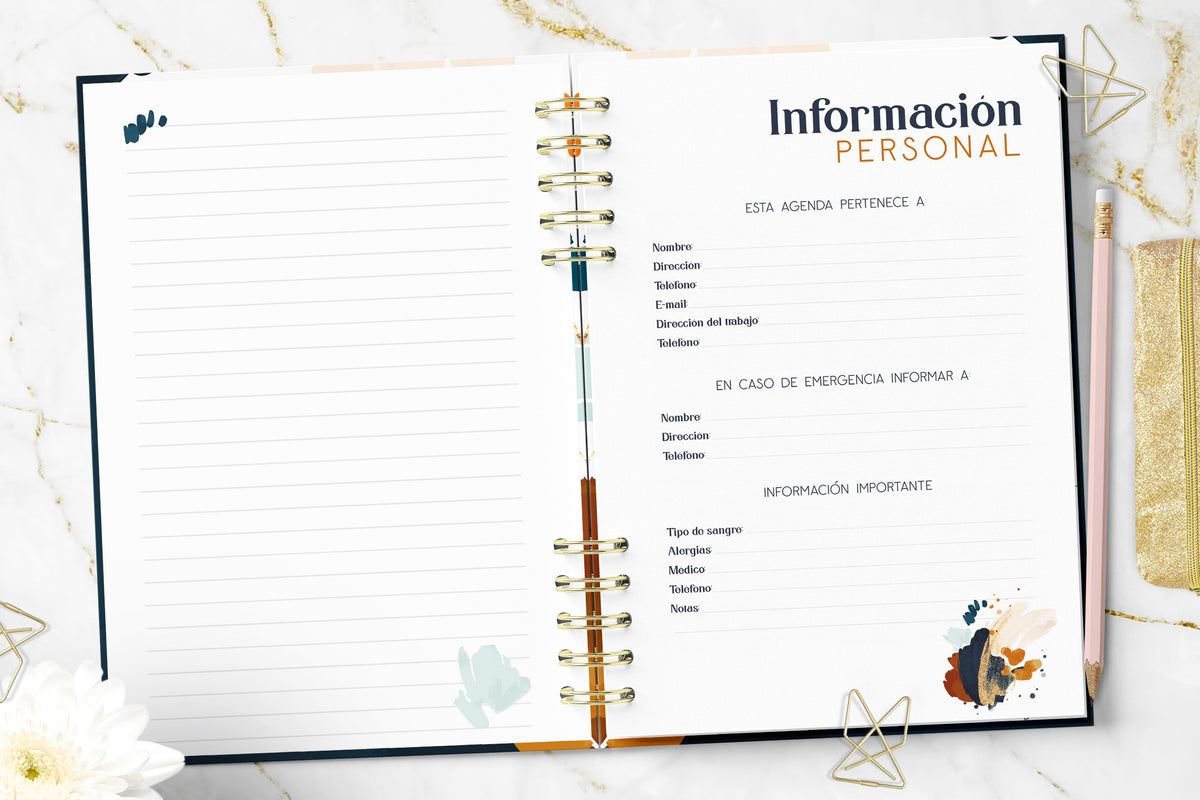 Agenda Ejecutiva Navy 2027 Rayada