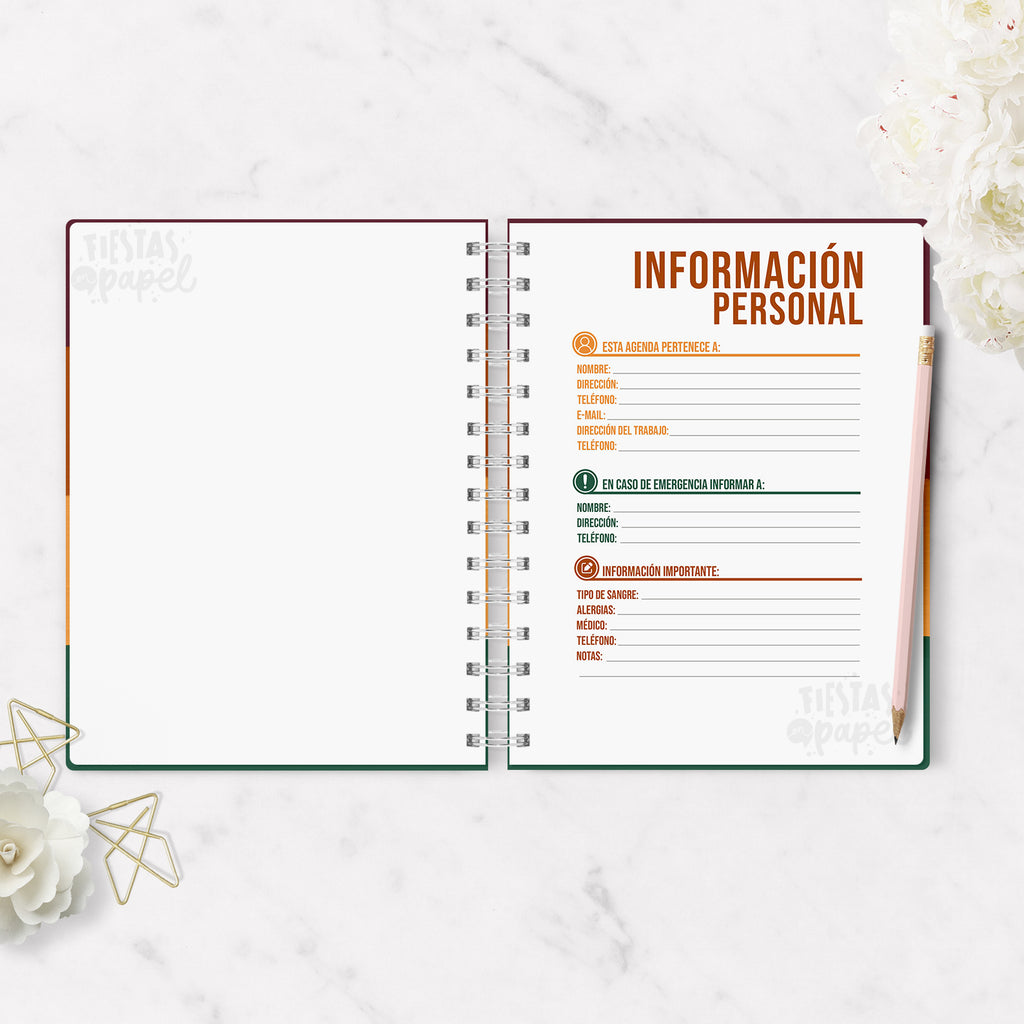 Agenda Ejecutiva 2026 Diaria