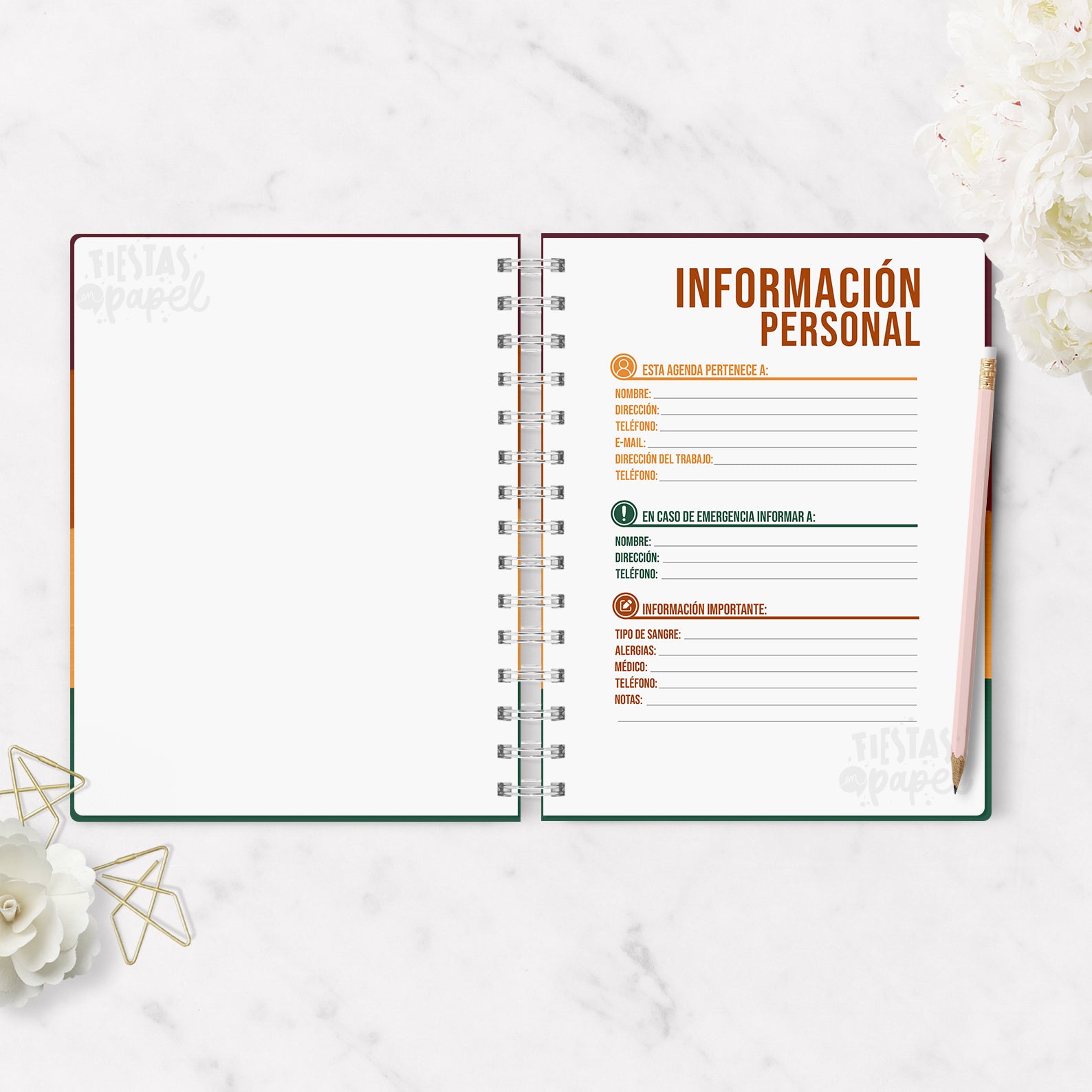 Agenda Ejecutiva 2026 Diaria