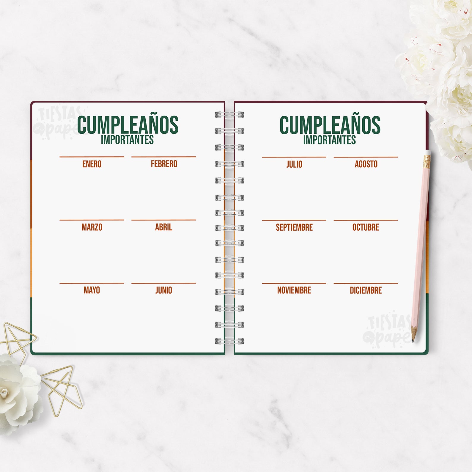 Agenda Ejecutiva 2026 Diaria