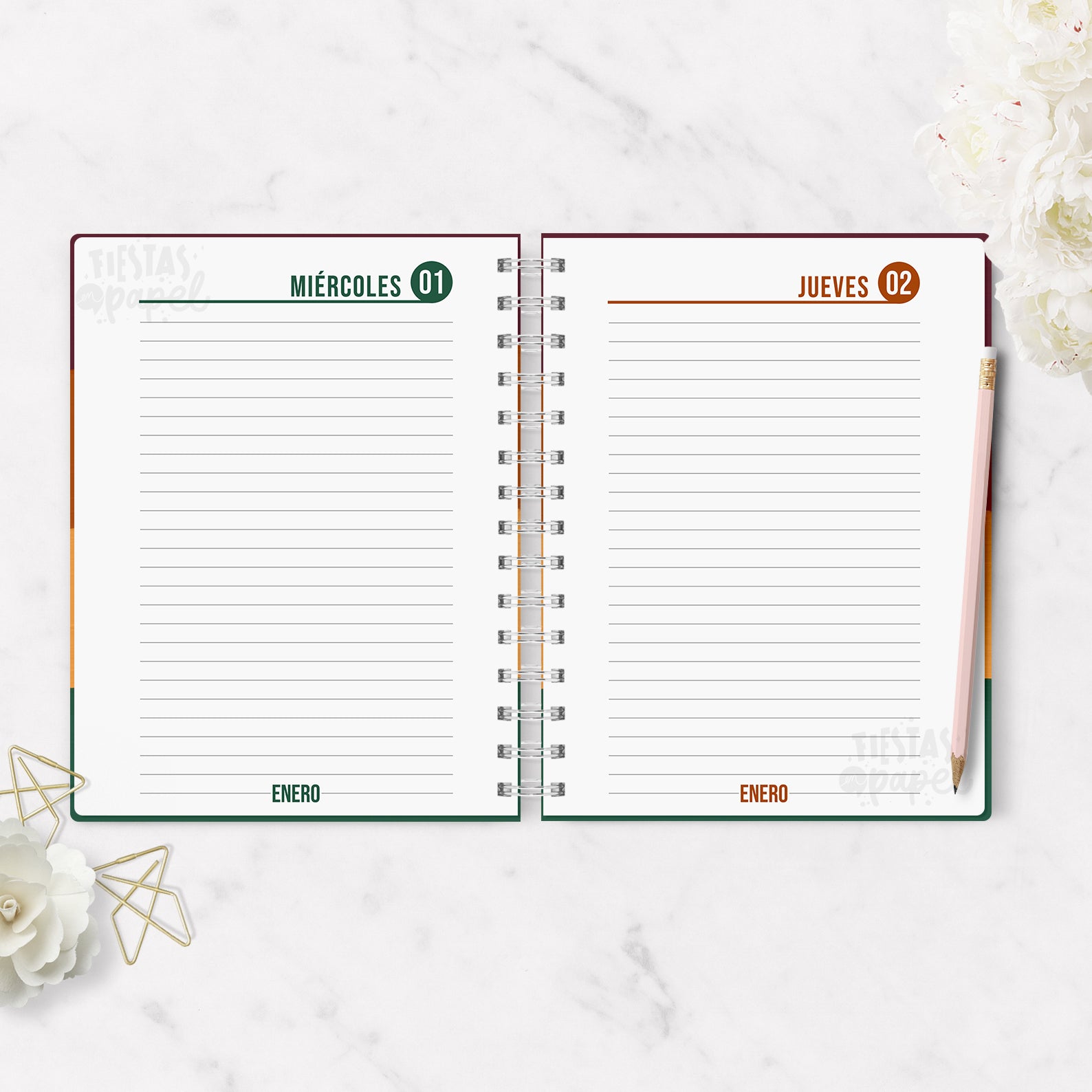 Agenda Ejecutiva 2026 Diaria