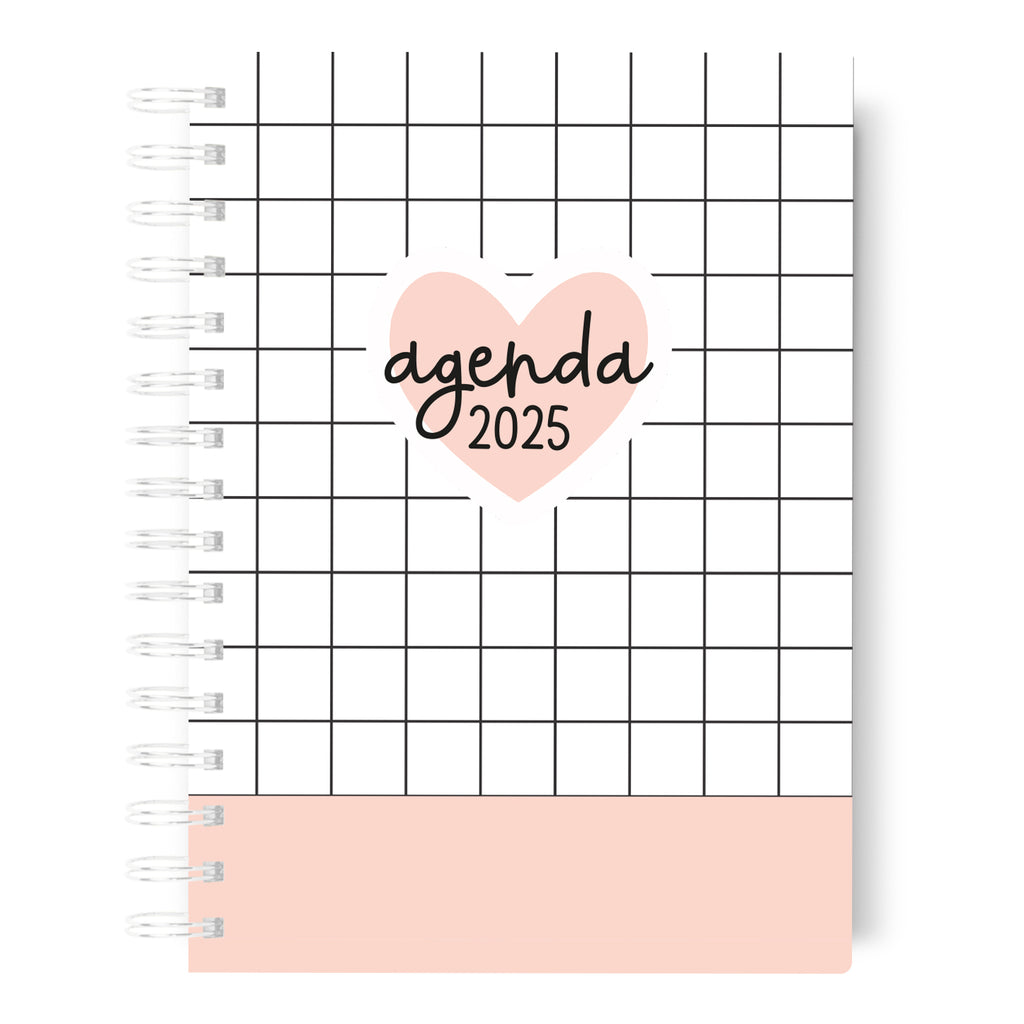 Agenda Pink Hearts 2026 Diaria