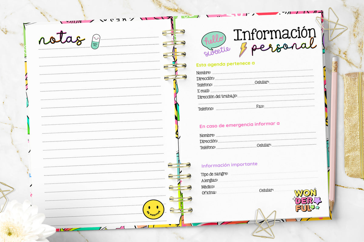 Agenda 2027 Sticker Planner