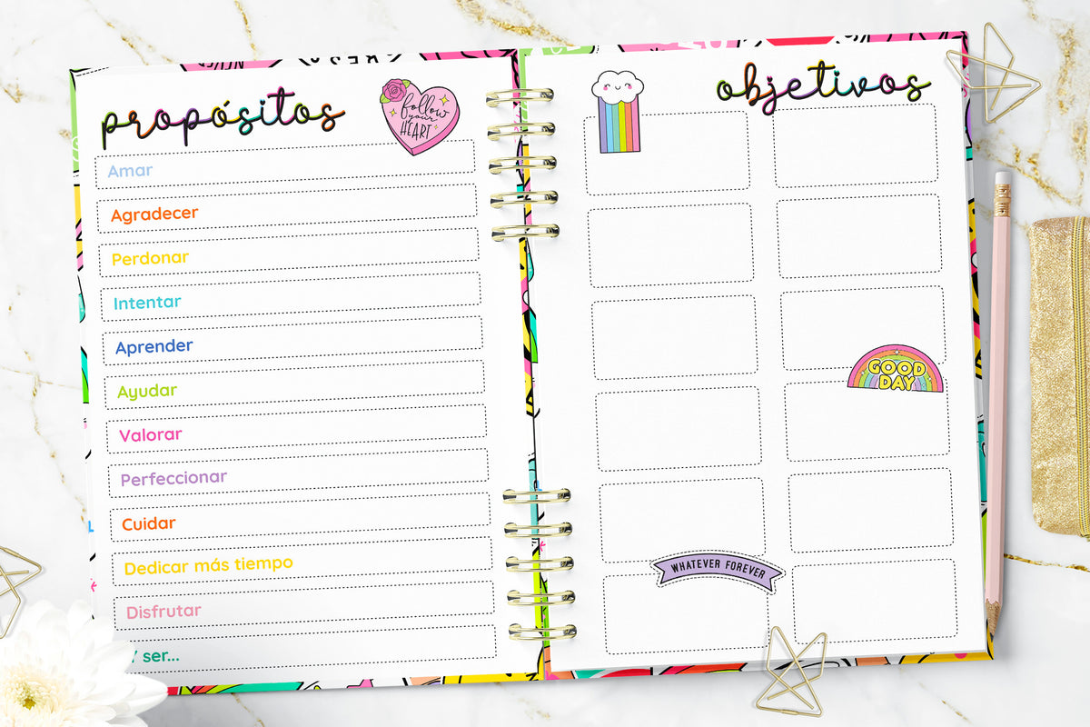 Agenda 2027 Sticker Planner