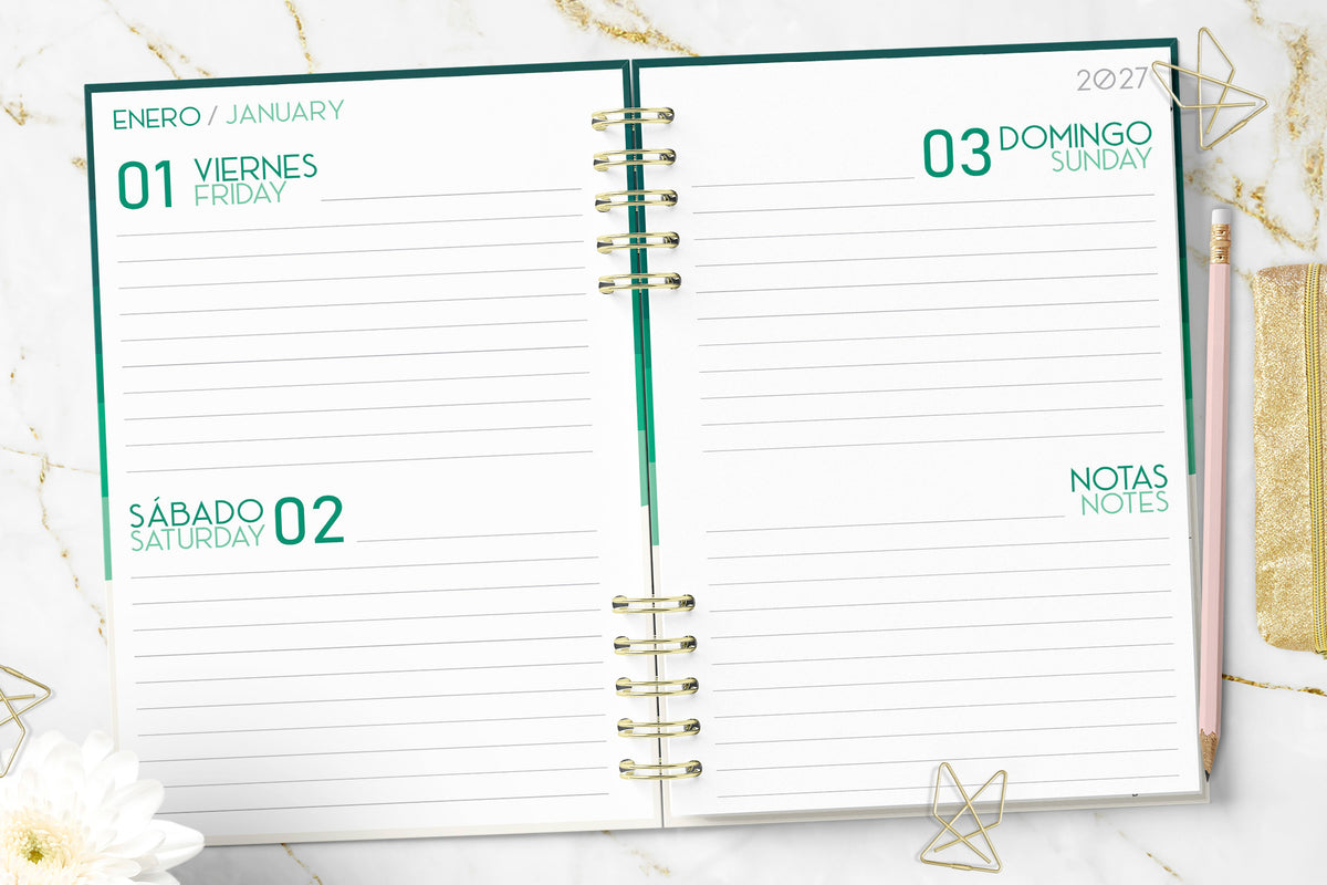 Agenda Ejecutiva Turquoise 2027 Dos Días