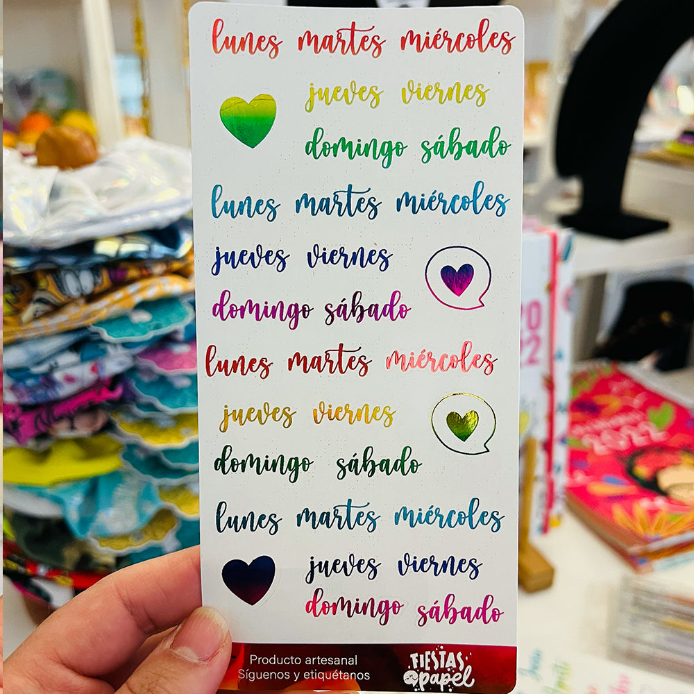 Set Stickers Funcionales