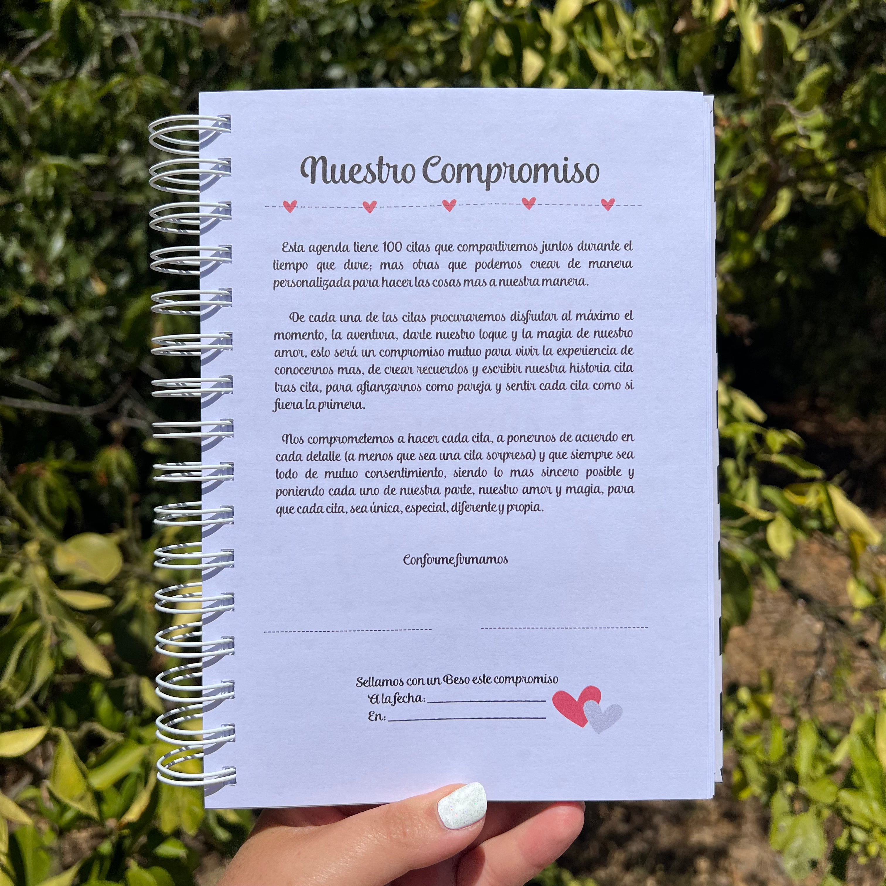 Agenda 100 citas juntos ❤️