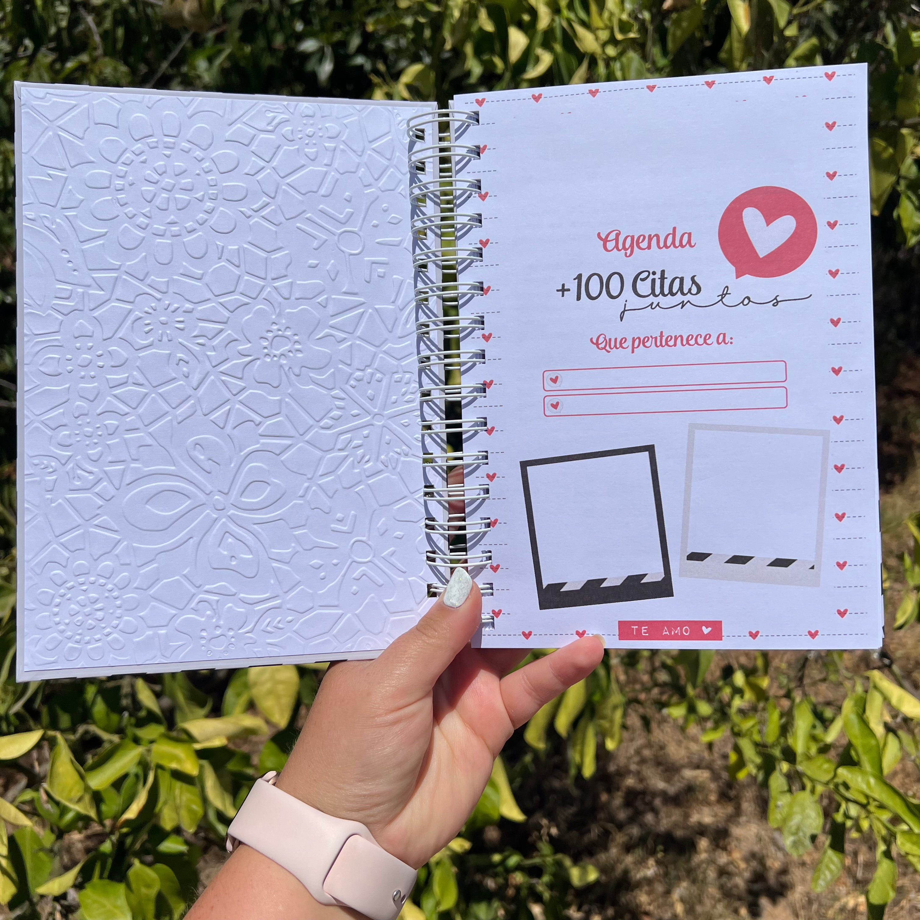 Agenda 100 citas juntos ❤️